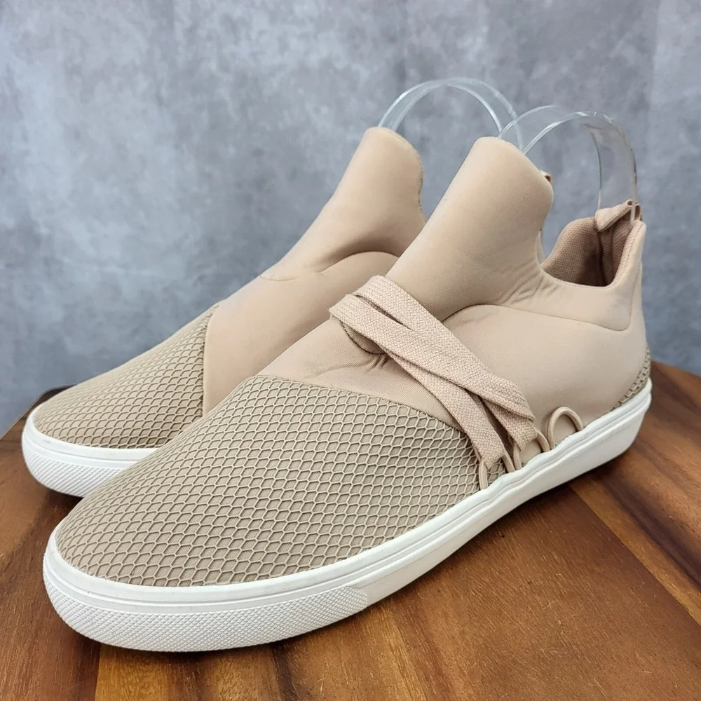 Steve Madden Lancer Sneakers Womens 9 Blush Pink Slip On Casual Shoes * - Picture 6 of 13